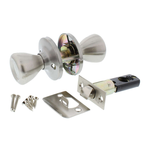 Guard Security Passage Lockset Satin Nickel