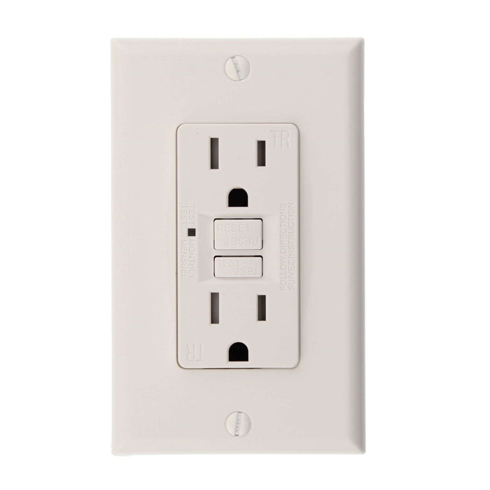 GFCI 15 AMP White