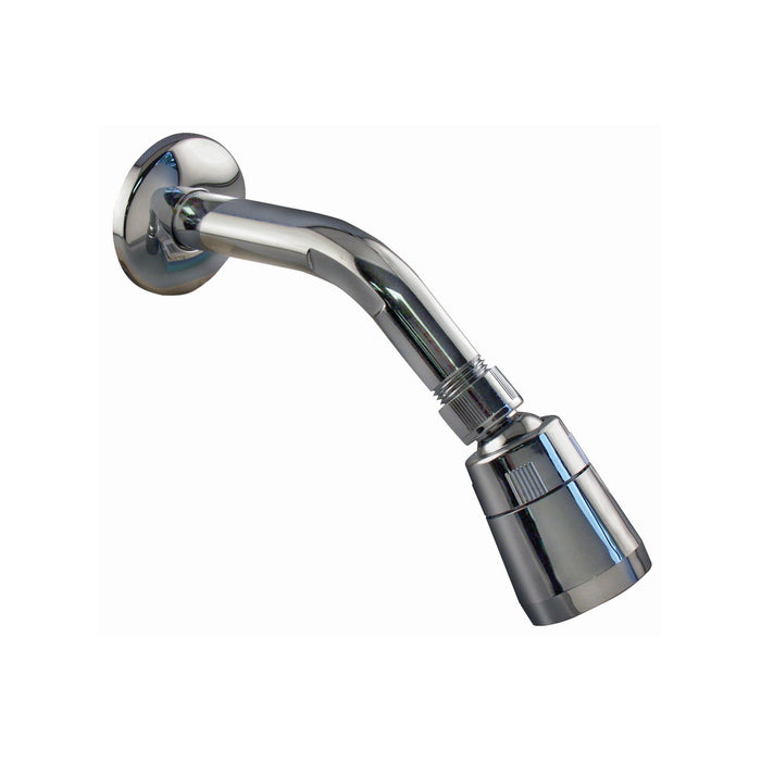 Three Handle Tub/Shower Faucet 11" Center Chrome