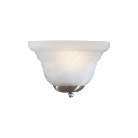 1 Light Wall Sconce Brushed Nickel