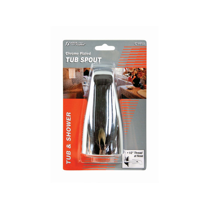 Tub Spout, Thread-On Chrome Plated