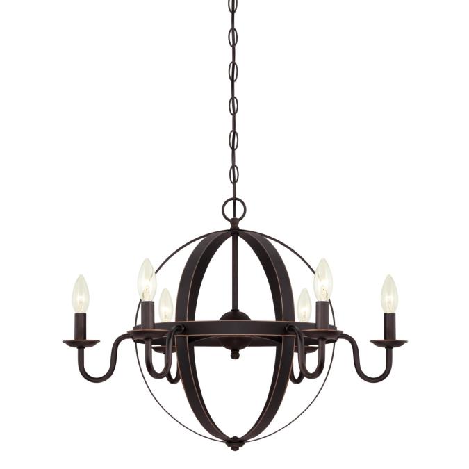 Brixton Six-Light Indoor Chandelier