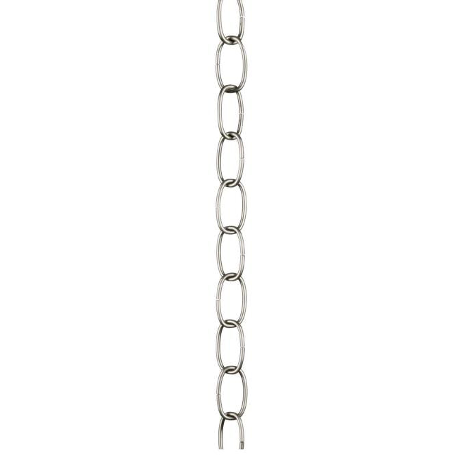 3' Brushed Nickel Fixture Chain