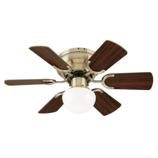 Petite 30-Inch Indoor Ceiling Fan with Light Kit