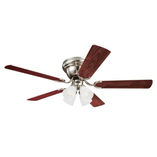 Contempra IV 52-Inch Indoor Ceiling Fan with Light Kit