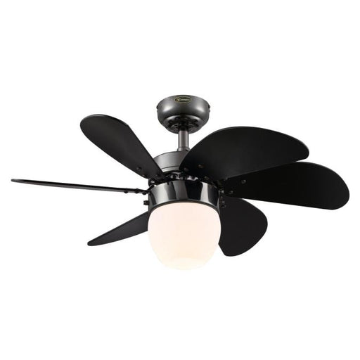 Turbo Swirl 30-Inch Reversible Six-Blade Indoor Ceiling Fan