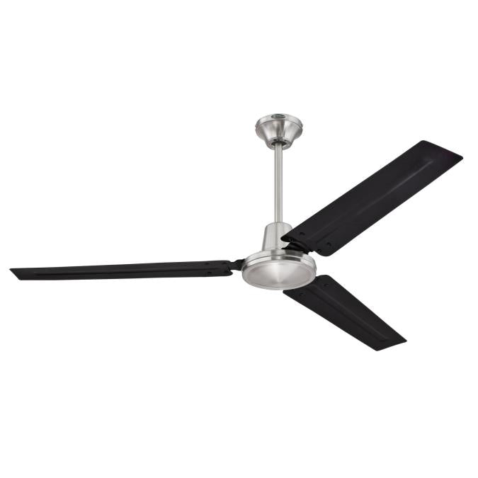 Industrial 56-Inch Three-Blade Indoor Ceiling Fan Ball Hanger Installation System