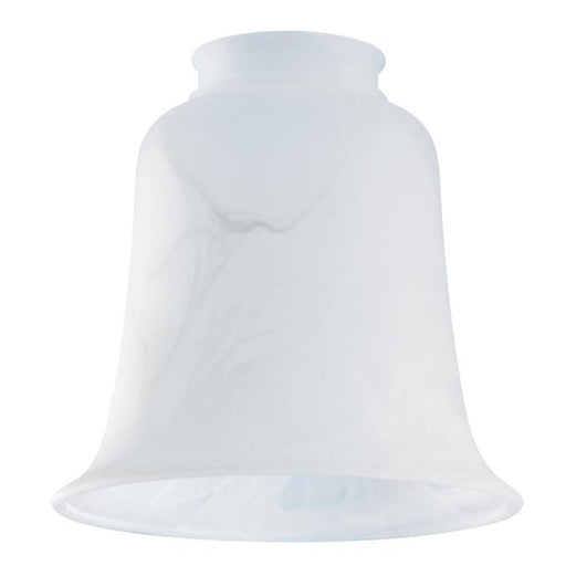 2-1/4-Inch Milky Scavo Glass Bell