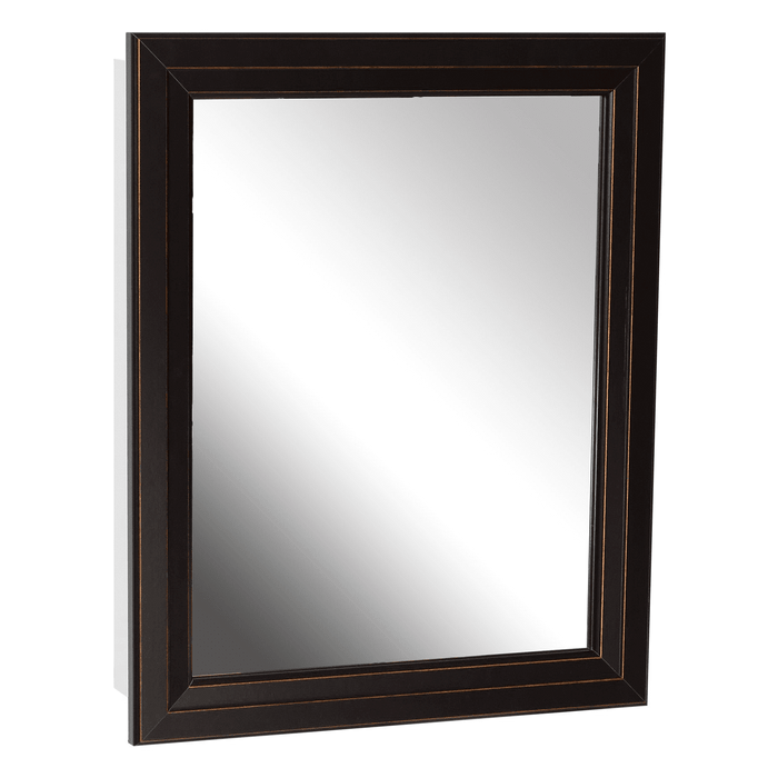 Oil Rubbed Bronze Framed Medicine Cabinet