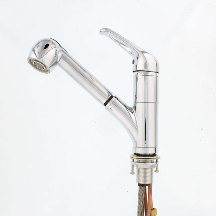 Pull-Out Kitchen Deck Faucet Chrome