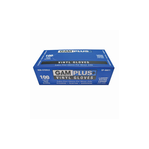 Disposable Opaque Latex Gloves Large/XL BOX of 100