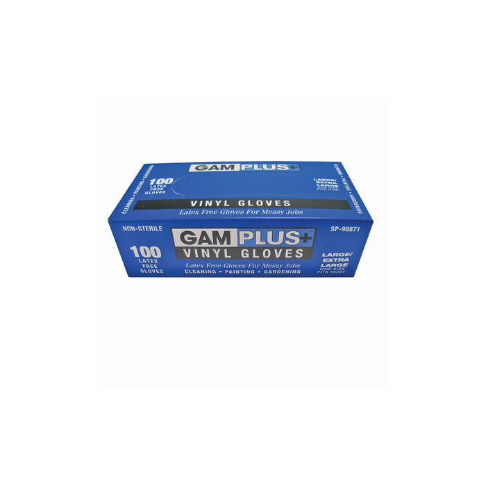 Disposable Opaque Latex Gloves Large/XL BOX of 100