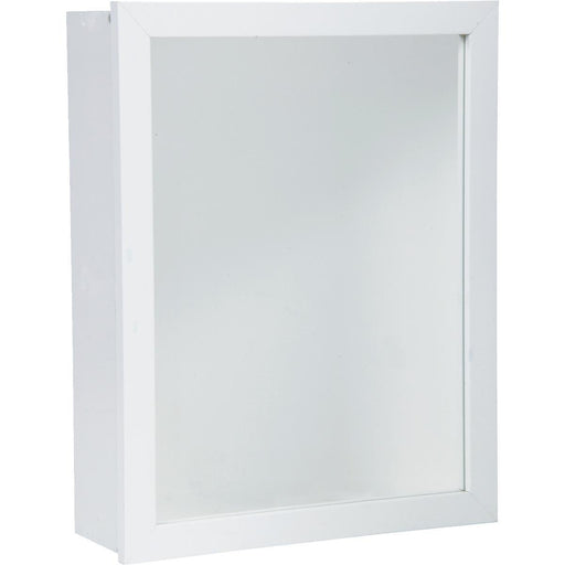 White Framed Medicine Cabinet