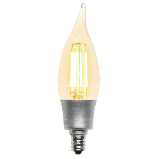 5 Watt (40 Watt Equivalent) CA10 Dimmable Filament LED Light Bulb