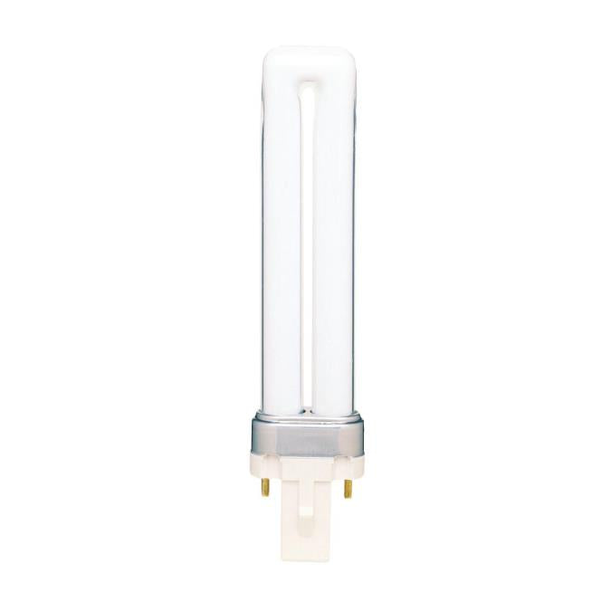 9 Watt Twin Tube CFL Light Bulb