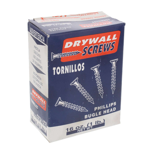 1-5/8" Drywall Screw 1lb. Box