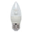 3 Watt (Replaces 25 Watt) Torpedo B10 Dimmable LED Light Bulb