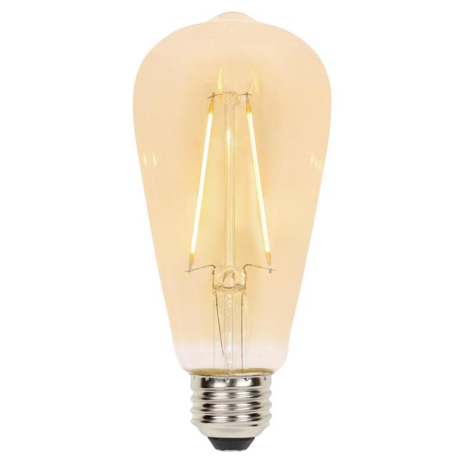 2-1/2 Watt (25 Watt Equivalent) ST20 Dimmable Filament LED Light Bulb