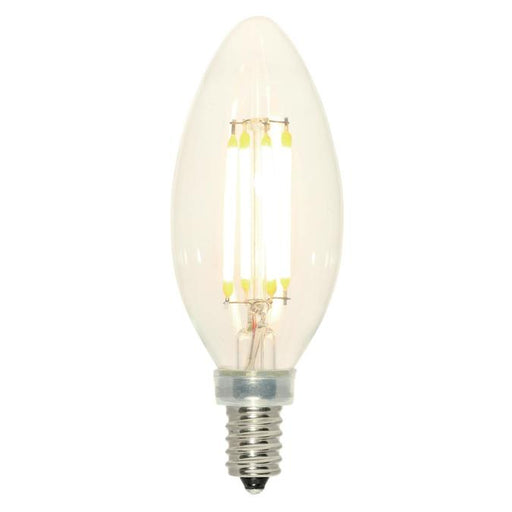 4 Watt (40 Watt Equivalent) B11 Dimmable Filament LED Light Bulb