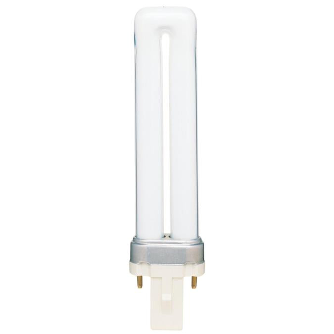 7 Watt Twin Tube CFL Light Bulb