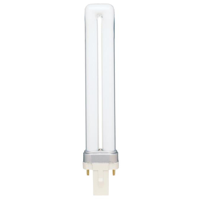 9 Watt Twin Tube CFL Light Bulb