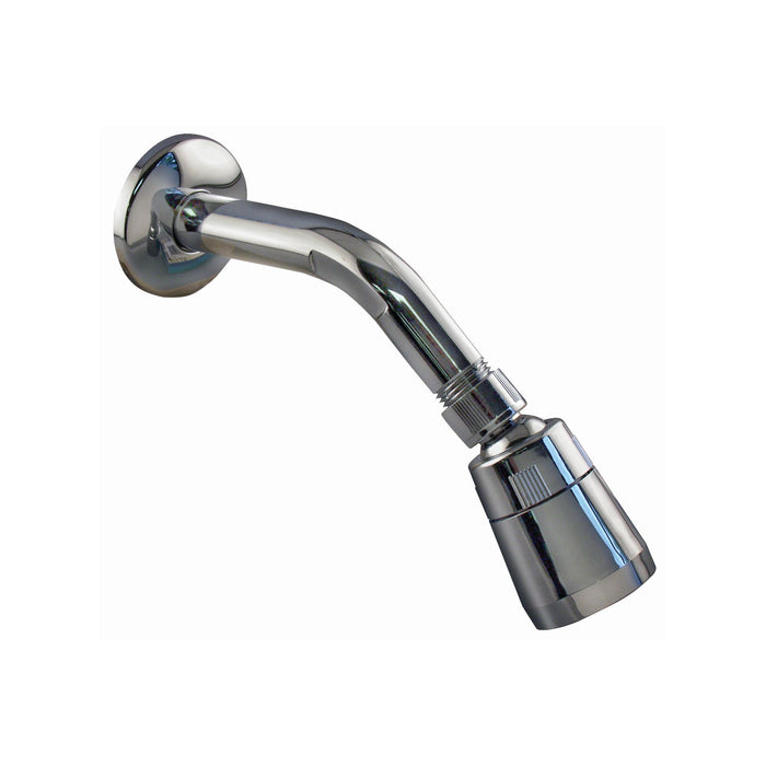 Three Handle Tub/Shower Faucet 11" Center Chrome