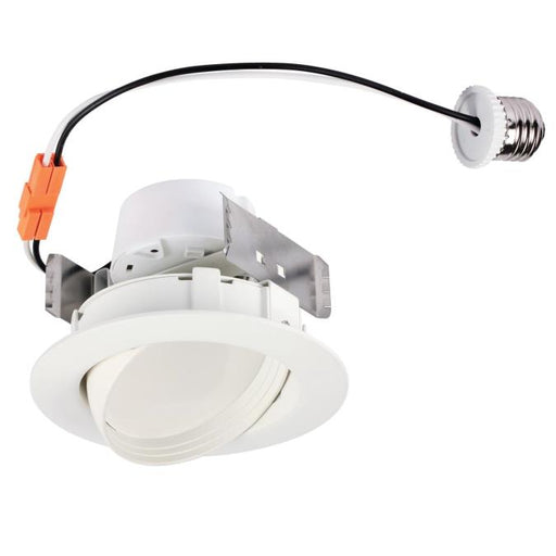 10 Watt (65 Watt Equivalent) 4-Inch Dimmable Sloped Recessed LED Downlight ENERGY STAR