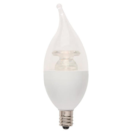 4 Watt (40 Watt Equivalent) CA11 Dimmable LED Light Bulb