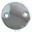 Chrome-Plated Overflow Plate 2-Hole