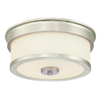 Roswell Two-Light Indoor Flush-Mount Ceiling Fixture