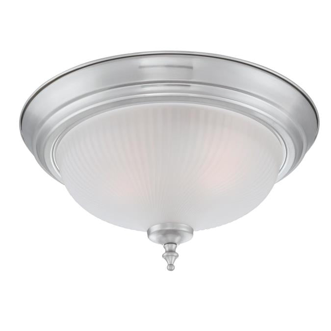 Two-Light Indoor Flush Ceiling Fixture