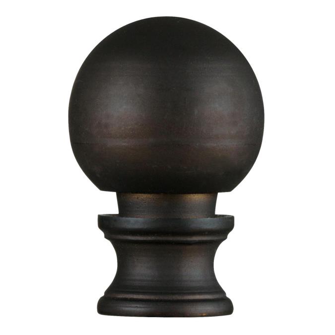 1-1/2" Oil Rubbed Bronze Ball Lamp Finial