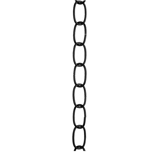 3' Flat Black Finish Fixture Chain