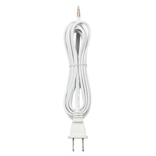 8' SPT-1 White Cord Set