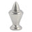 1-3/4" Brushed Nickel Modern Acorn Lamp Finial