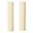 Two Ivory 4" Candle Socket Covers