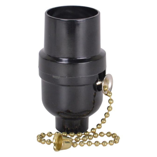 2-3/4" On/Off Pull Chain Phenolic Socket