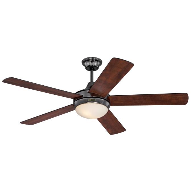Zander 52-Inch Reversible Five-Blade Indoor Ceiling Fan