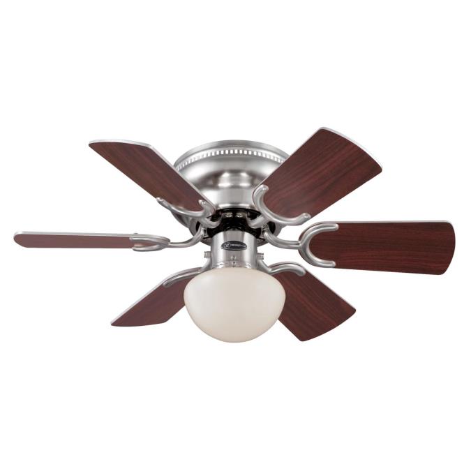 Petite 30-Inch Indoor Ceiling Fan with Light Kit