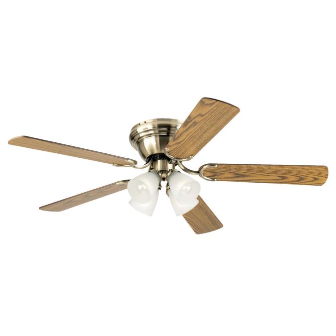 Contempra IV 52-Inch Indoor Ceiling Fan with Light Kit