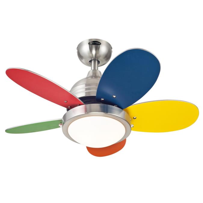 Roundabout 30-Inch Reversible Five-Blade Indoor Ceiling Fan