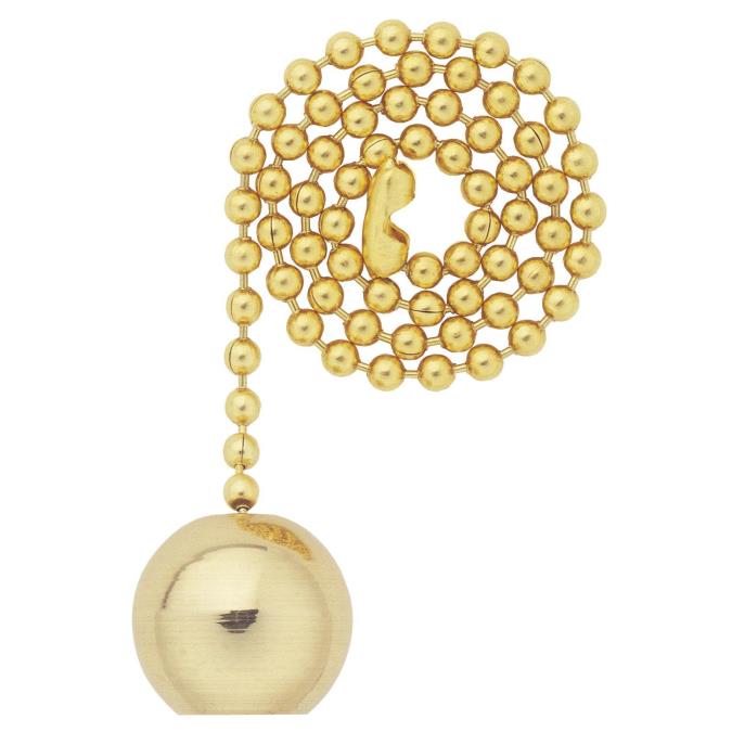Solid Brass Ball Pull Chain