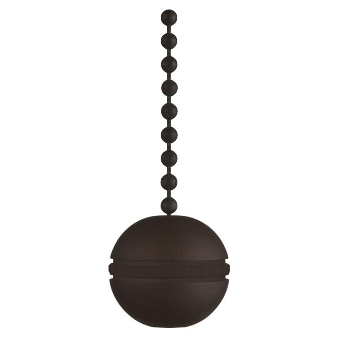 Decorative Ball Oil Rubbed Bronze Finish Pull Chain