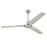 Industrial 56-Inch Three-Blade Indoor Ceiling Fan Ball Hanger Installation System