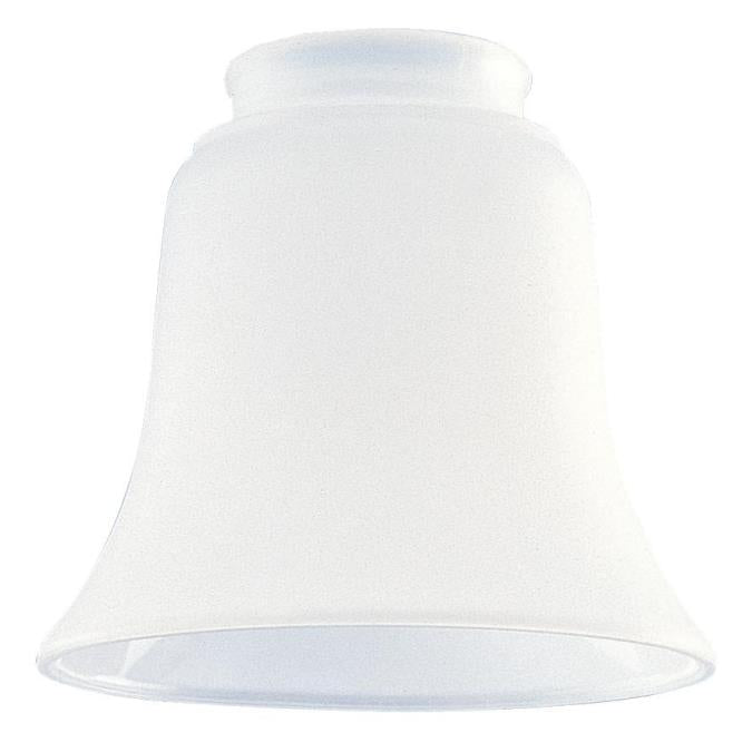 2-1/4-Inch Frosted Etched Glass Bell