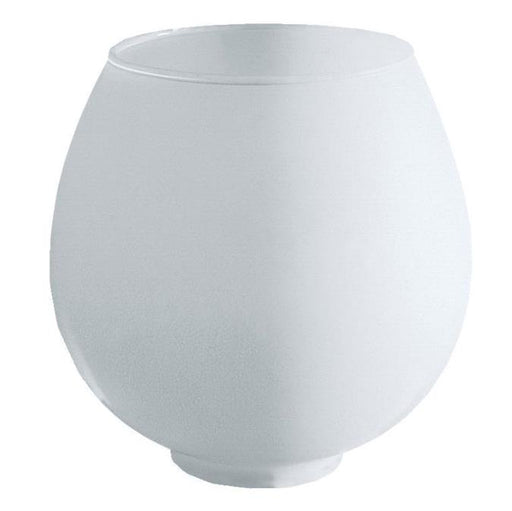 2-Inch Handblown Satin White Glass Shade