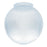 3-1/4-Inch Clear Prismatic Glass Globe
