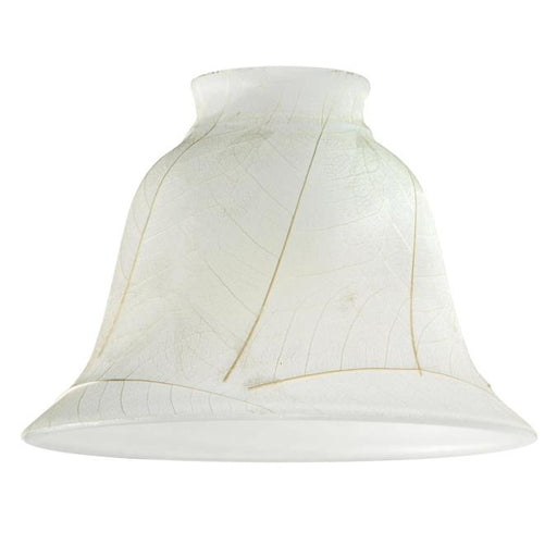 2-1/4-Inch Parchment Leaf Glass Shade