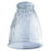 2-1/4-Inch Crystal Clear Pleated Glass Shade