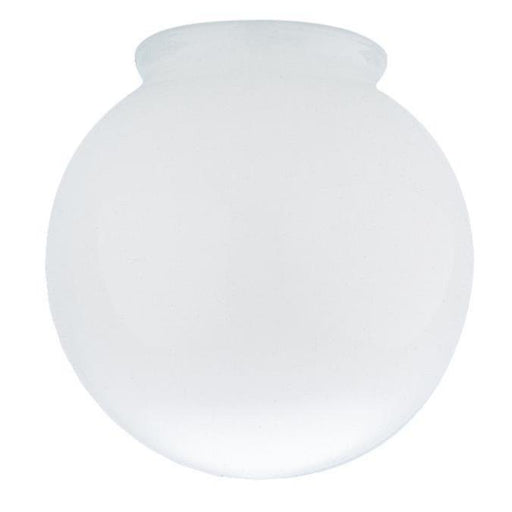 3-1/4-Inch Handblown Opal Glass Globe